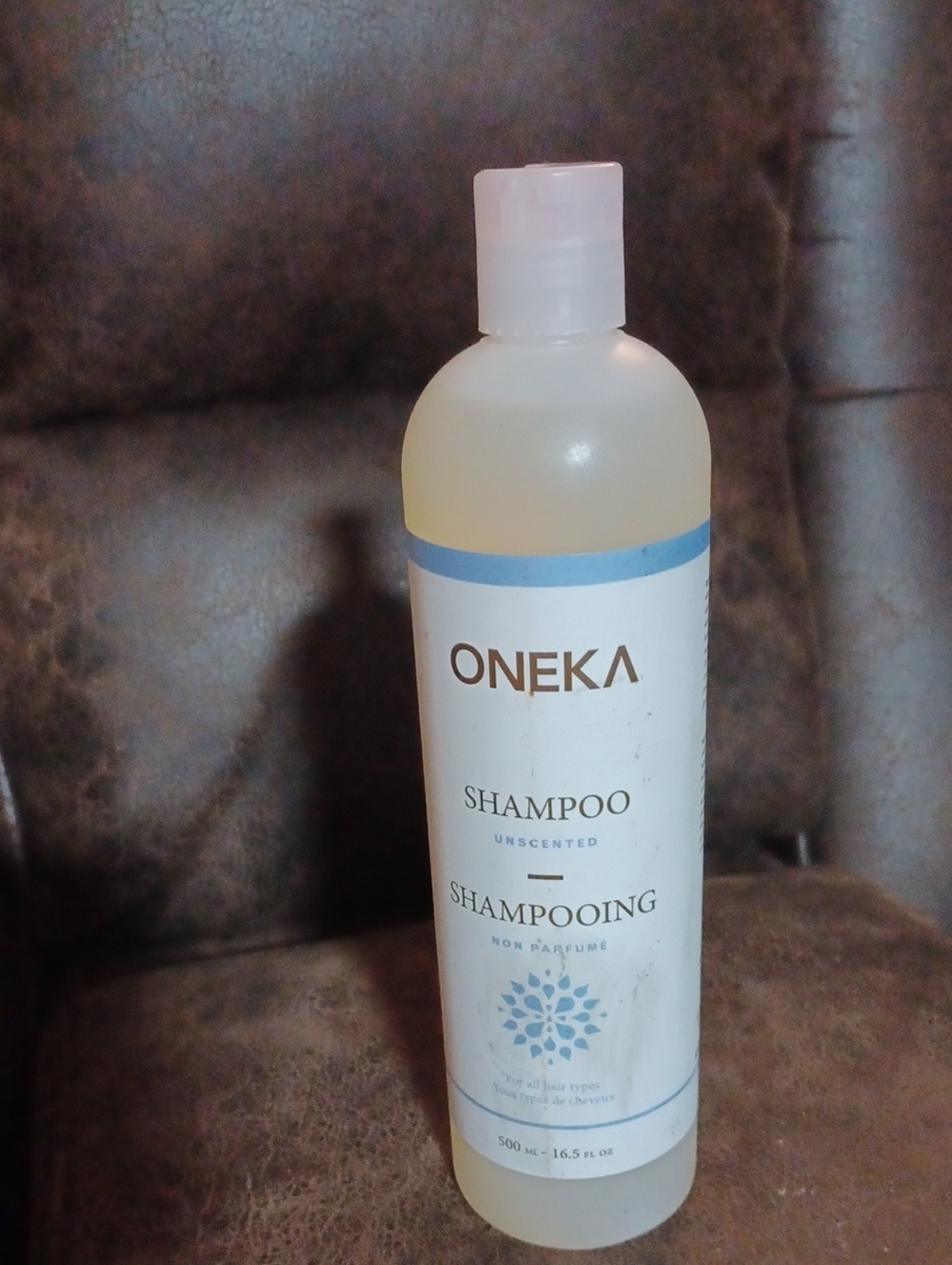 4/$40  New ONEKA Unscented Shampoo - 500 mL